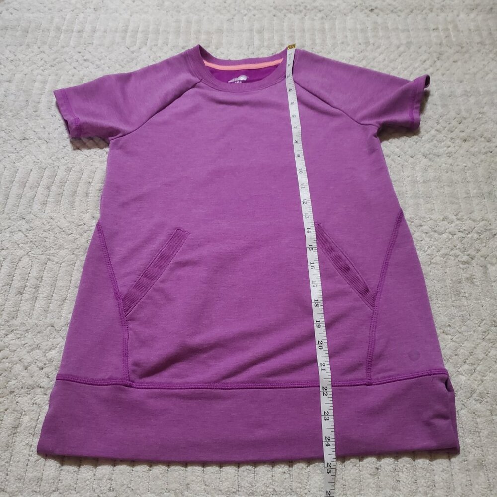 Avia Girls Purple Tunic Top with Pockets – Size M (7/8) - Picture 11 of 12